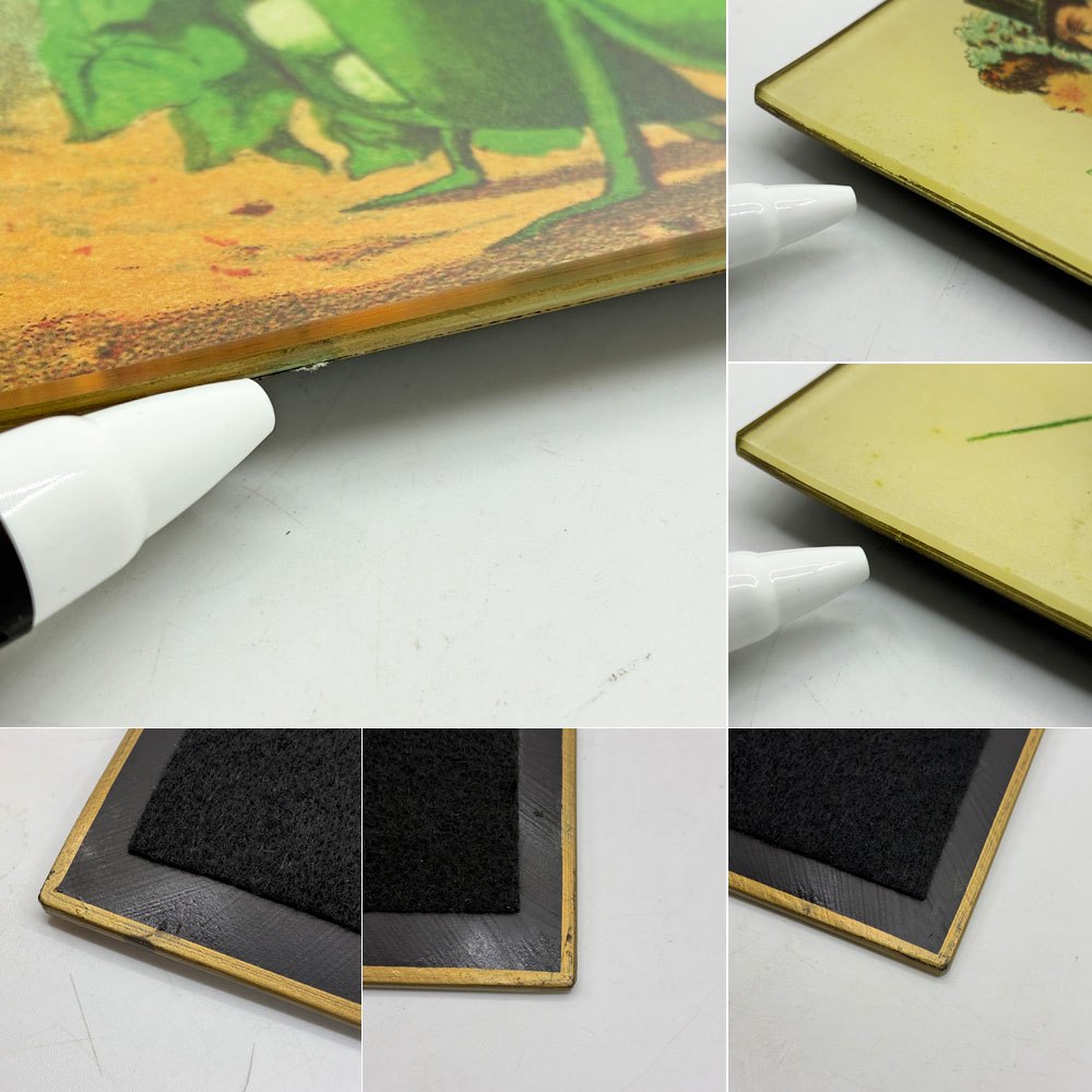 ジョンデリアン JOHN DERIAN デコパージュプレート エンドウ豆の夫妻 Peas in a Pod Mini-Tray 飾り皿 ニューヨーク H.P.FRANCE 取扱 ●