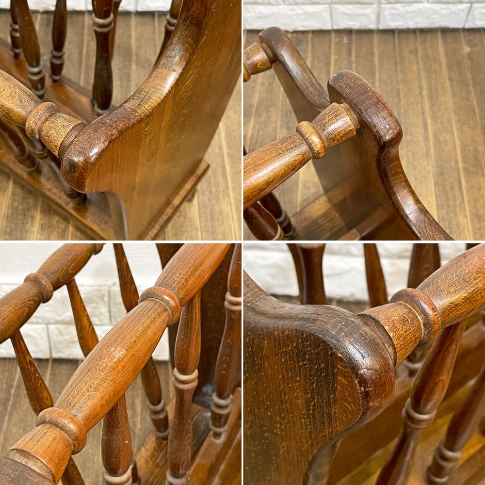 飛騨産業 HIDA 飛騨家具 キツツキマーク マガジンラック ビンテージ 昭和レトロ ◎