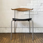 カールハンセン＆サン Carl Hansen & Son CH88P ダイニングチェア オーク材 本革 ブラックレザー ステンレスレッグ ハンス・J・ウェグナー 北欧家具  ◎