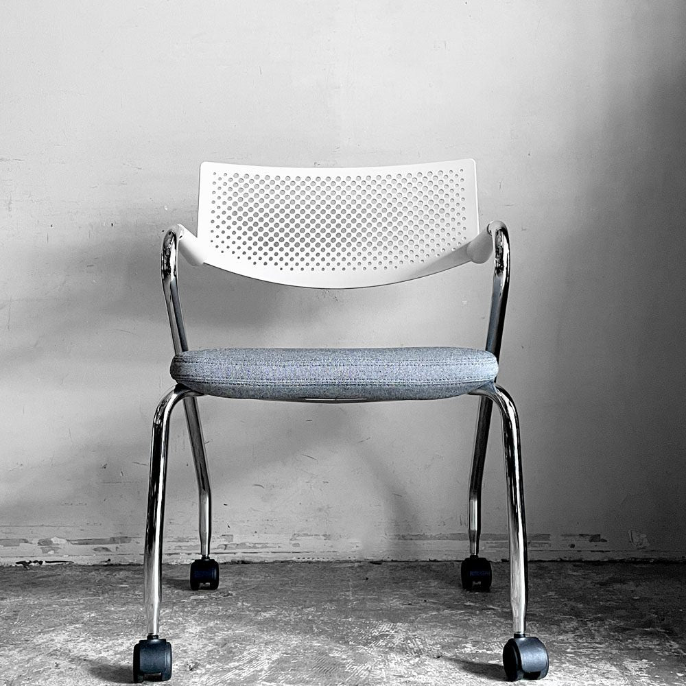 ヴィトラ vitra ビザロール Visaroll デスクチェア ミーティングチェア キャスターベース スタッキング アントニオ・チッテリオ A ■