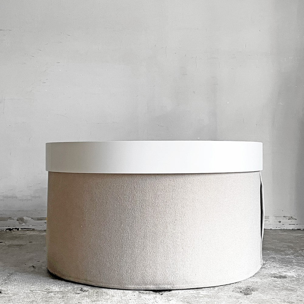 ソフトライン SOFTLINE ドラムス プフ DRUMS POUF トレイ付き サイドテーブル スツール 幅60cm ACTUS取扱い デンマーク ■