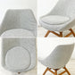 モモナチュラル Momo Natural モールドラウンドチェア MOLD ROUND M-ROUND CHAIR EM ダイニングチェア 回転式 オーク材 カバーリング仕様 定価￥49,000- ●
