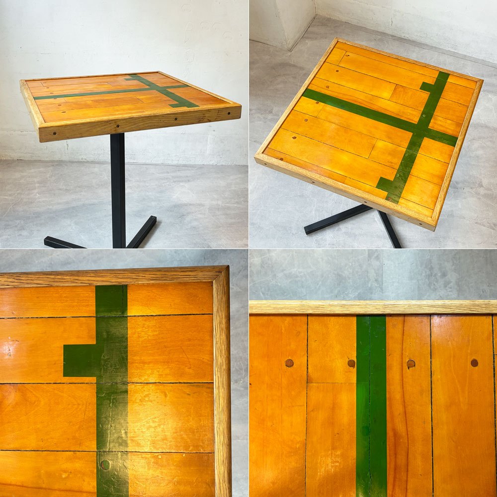 アクメファニチャー ACME Furniture グランビュー GRANDVIEW TABLE_GYMFLOOR カフェテーブル THE GYMNASIUM チェリー材 スクエア W60cm ★