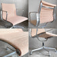 ハーマンミラー Herman Miller イームズアルミナムグループ マネジメントチェア デスクチェア ファブリックシート アルミバフベース 5本脚 固定脚  昇降無し イームズ ■