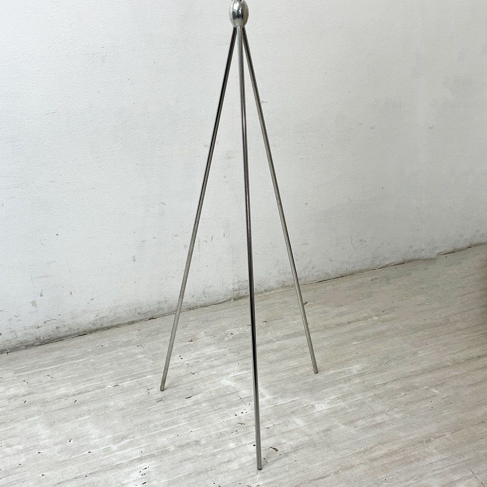 スピンダー・デザイン Spinder Design ミニマリスティック コートラック Minimalistic Coat Rack コートハンガー ハンガーラック ステンレス アルミニウム 3本脚 F.A. Porsche ミニマル モダン オランダビンテージ ●