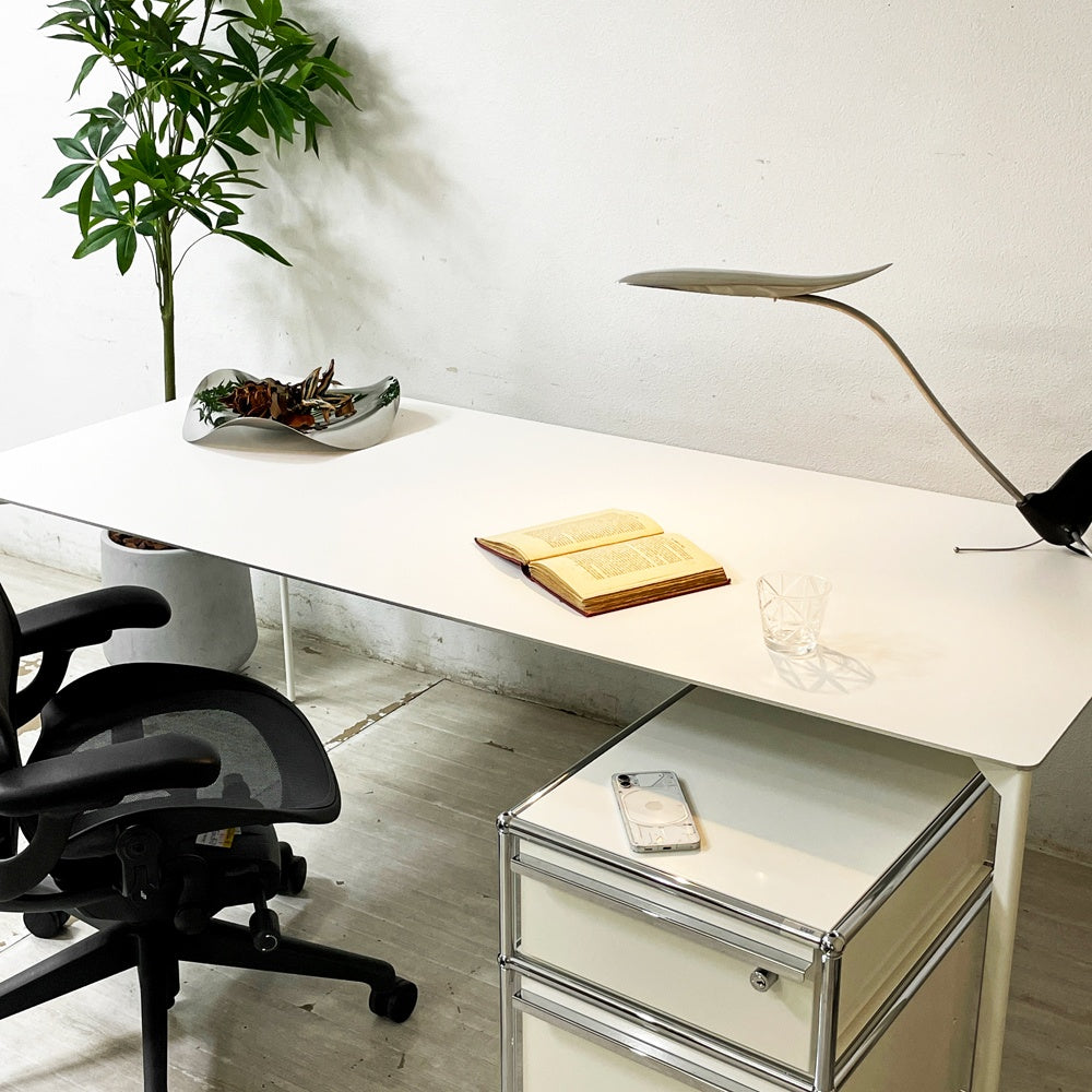 カッシーナイクスシー Cassina ixc リトモ RITMO ダイニングテーブル ワーキングテーブル W180cm メラミン天板 定価 ￥310,200- ●