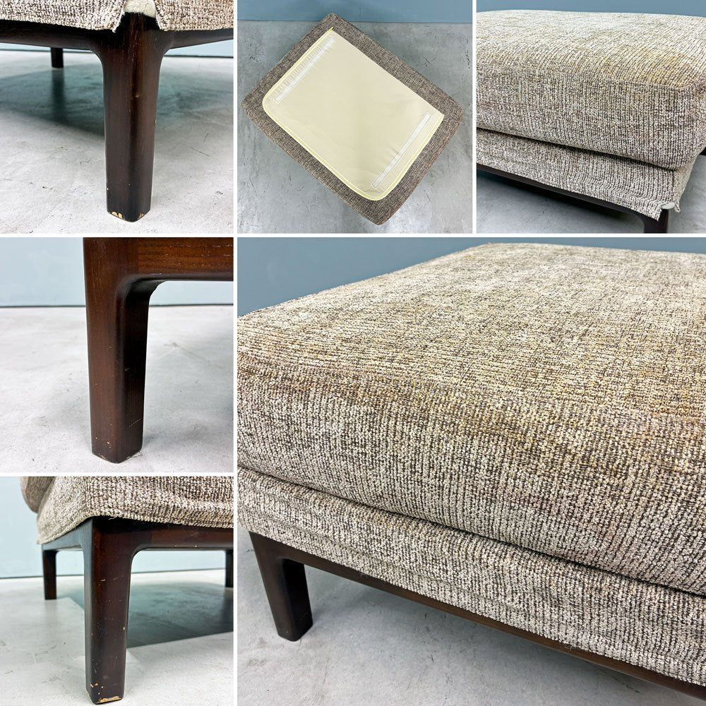 ジャーナルスタンダードファニチャー j.s.F ジェーエフケー JFK 2シーターソファ カバーリング W170cm オットマン付き フェザークッション ◎