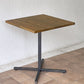 アクメファニチャー ACME Furniture グランビュー GRANDVIEW カフェテーブル オーク無垢材 スチール ダイニングテーブル スクエア W65cm ◇