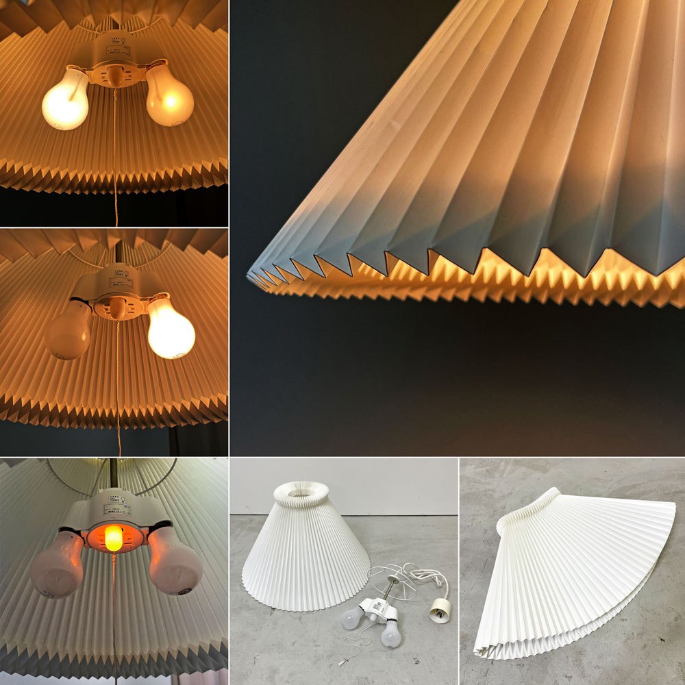 レクリント LE KLINT クラシック CLASSIC ペンダントライト モデル1-35 Φ50cm 3灯 ターエ・クリント Tage Klint 北欧 デンマーク ●