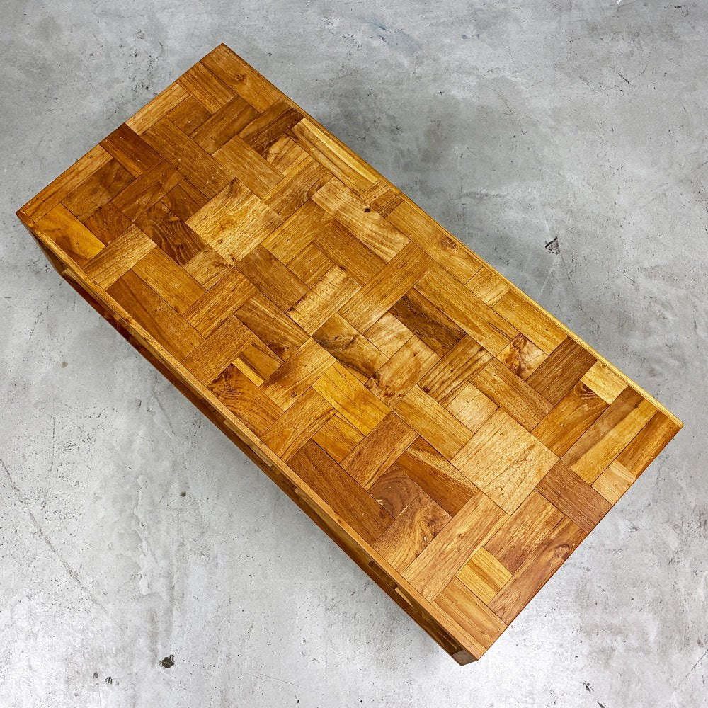 アクメファニチャー ACME Furniture トロイ コーヒーテーブル TROY COFFEE TABLE チーク無垢材 古材 W90cm ◎