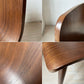 スケッチ Sketch タミチェア TAMI Chair ダイニングチェア オーク材 プライウッド ウォールナットカラー 北欧 デンマーク moda en casa取扱 定価￥34,100- B ★