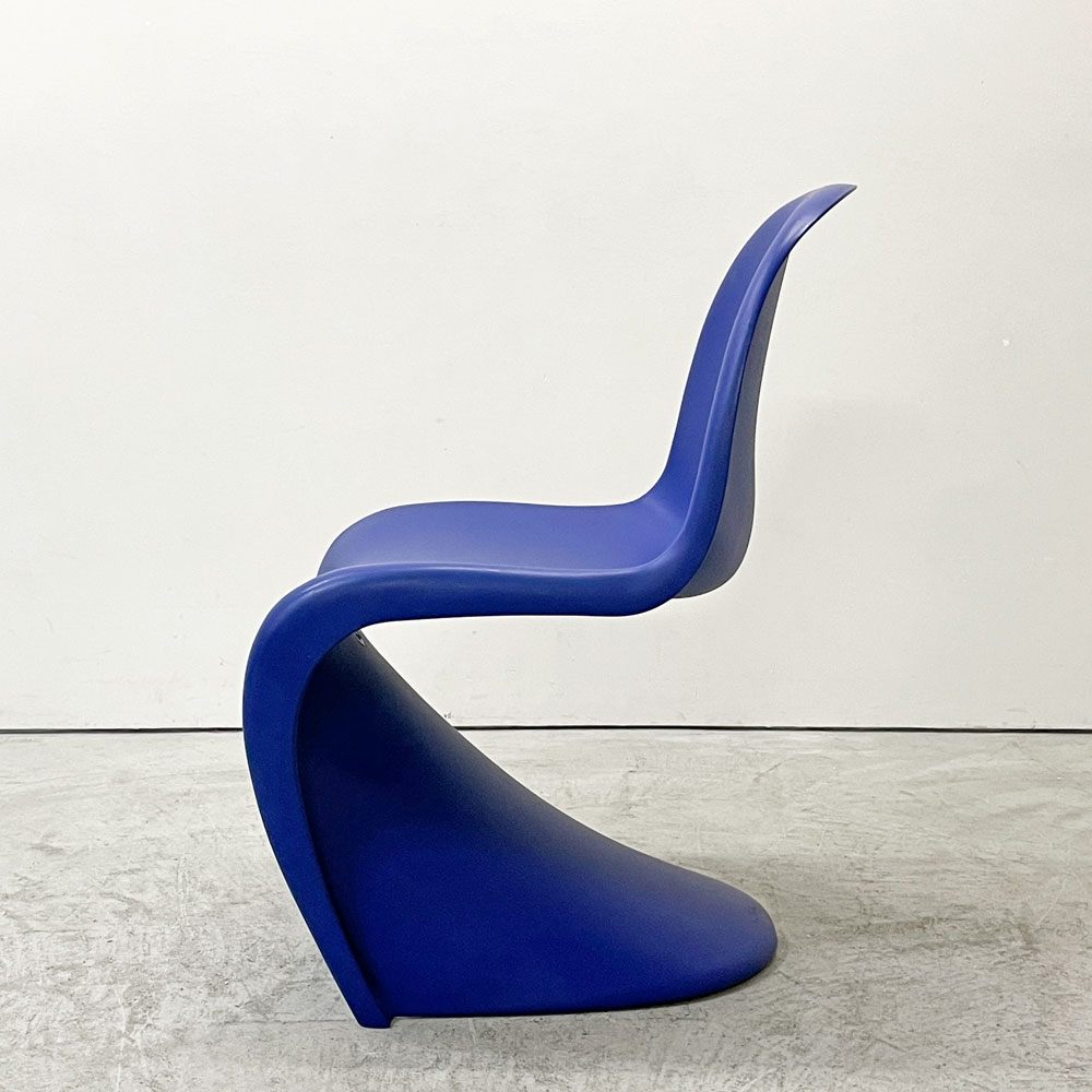 ヴィトラ vitra パントンチェア Panton Chair ブルー 廃盤カラー ヴェルナー・パントン ミッドセンチュリー スペースエイジ B ●
