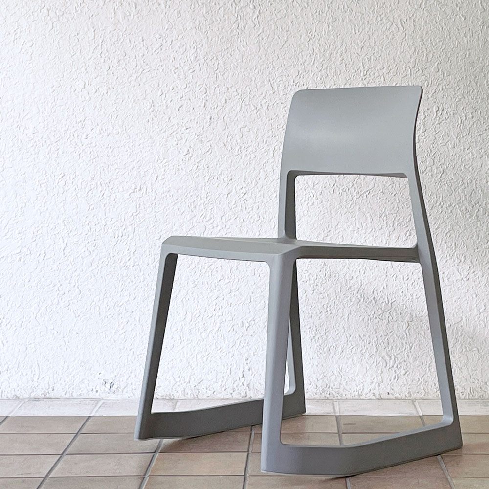 ヴィトラ Vitra ティプトン Tip Ton ワークチェア ダイニングチェア デスクチェア バサルト スタッキング チルト機能 定価￥47,300- ◇