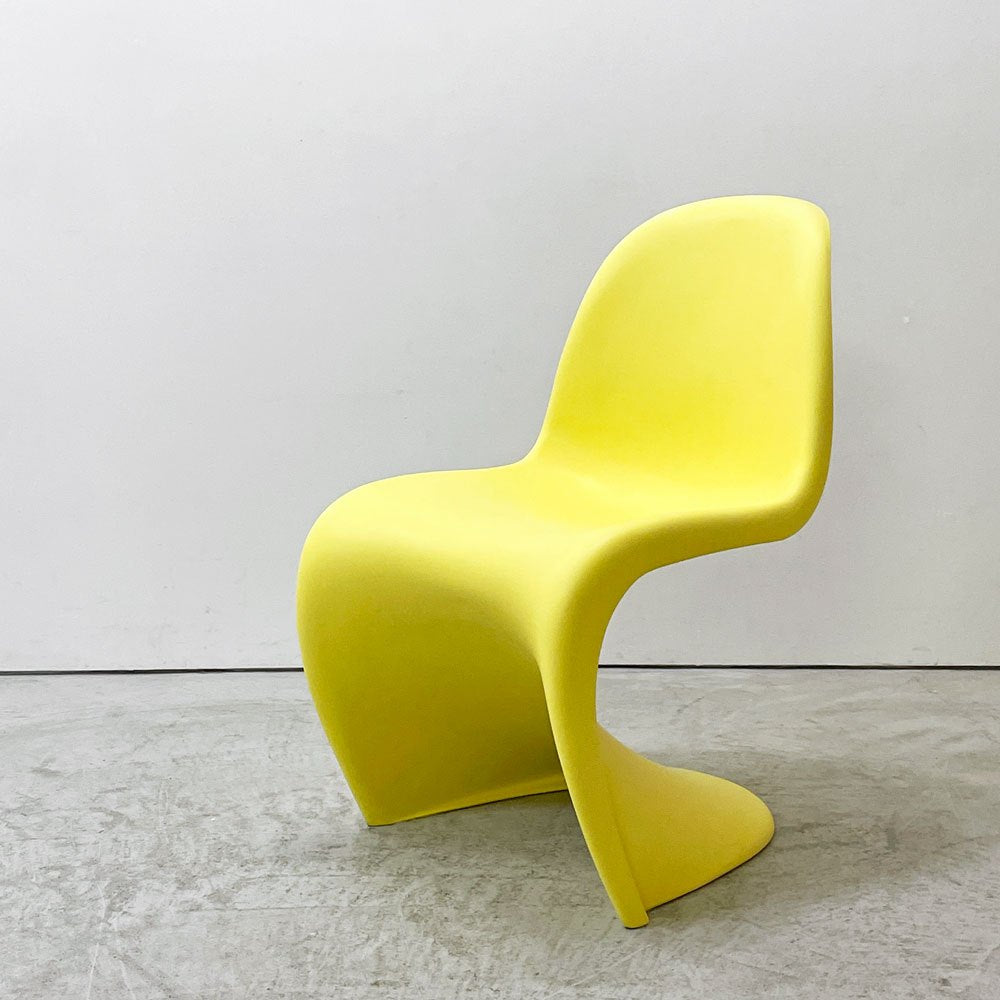 ヴィトラ vitra パントンチェア Panton Chair イエロー 廃盤カラー ヴェルナー・パントン ミッドセンチュリー スペースエイジ B ●