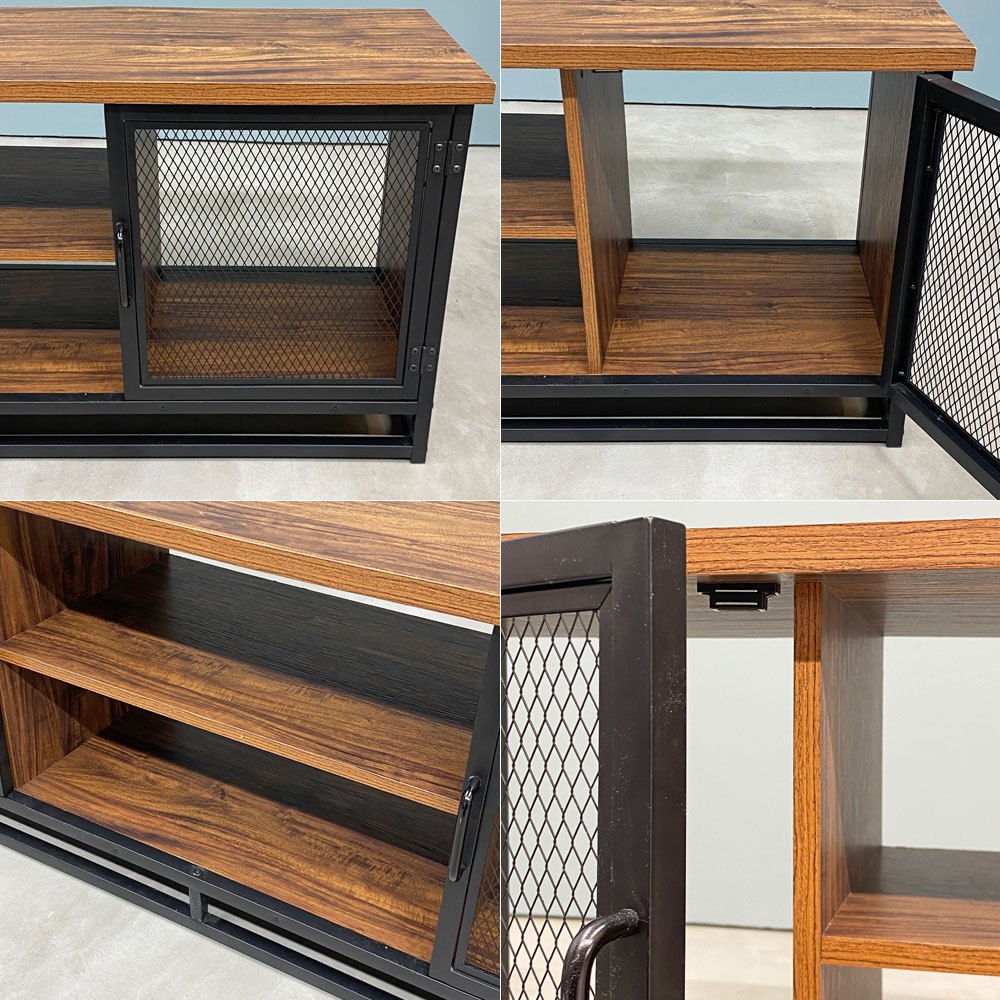 カグサンゴーマル KAGU350インダストリー Industry  TV台 AVボード W140cm ◎