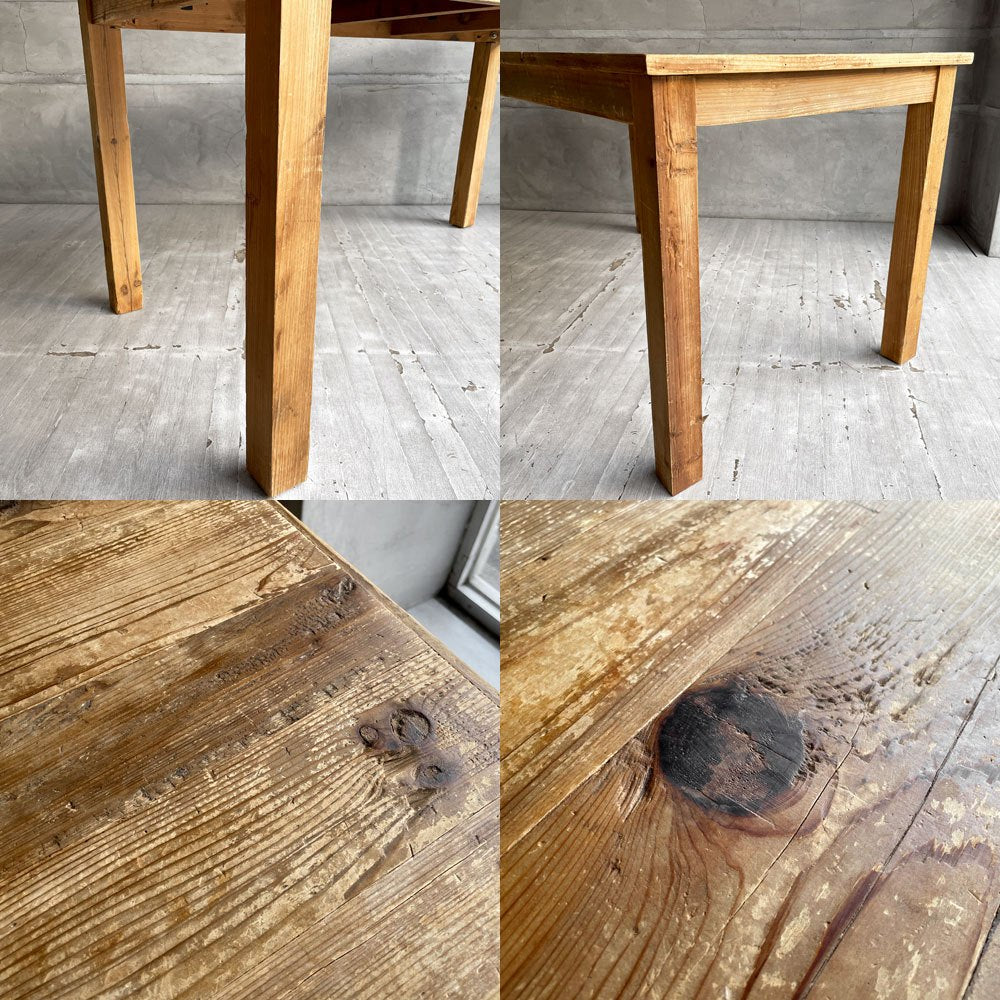 クラッシュゲート CRASH GATE イージーライフ EASY LIFE ヨハン JOHAN ダイニングテーブル パイン古材 W140cm 廃番仕様 ♪