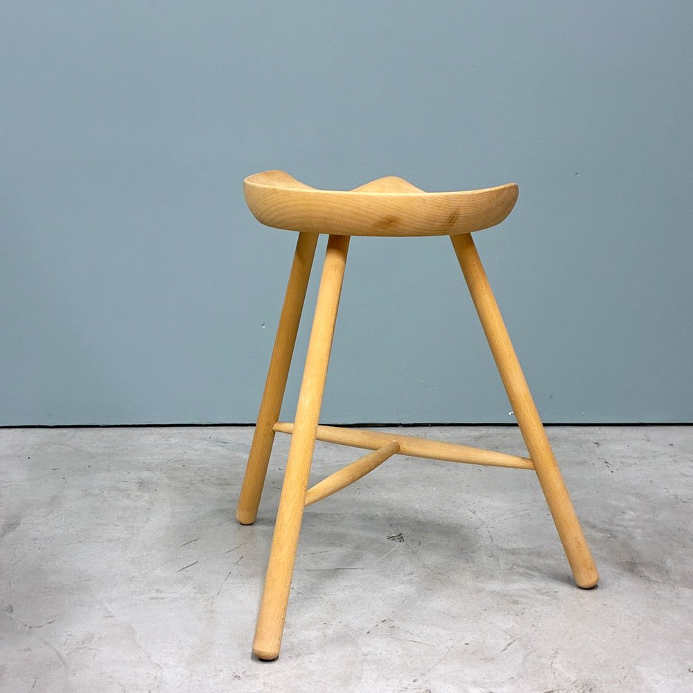 ワーナー Werner シューメーカーチェア Shoemaker Chair NO.59 スツール ビーチ材 ソープ仕上げ ラーズ・ワーナー デンマーク 北欧家具 A ◎