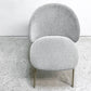 ボーコンセプト BoConcept プリンストン Princeton ダイニングチェア ライトグレー ファブリック メタル脚 マットアッシュグレーラッカー仕上げ B ●