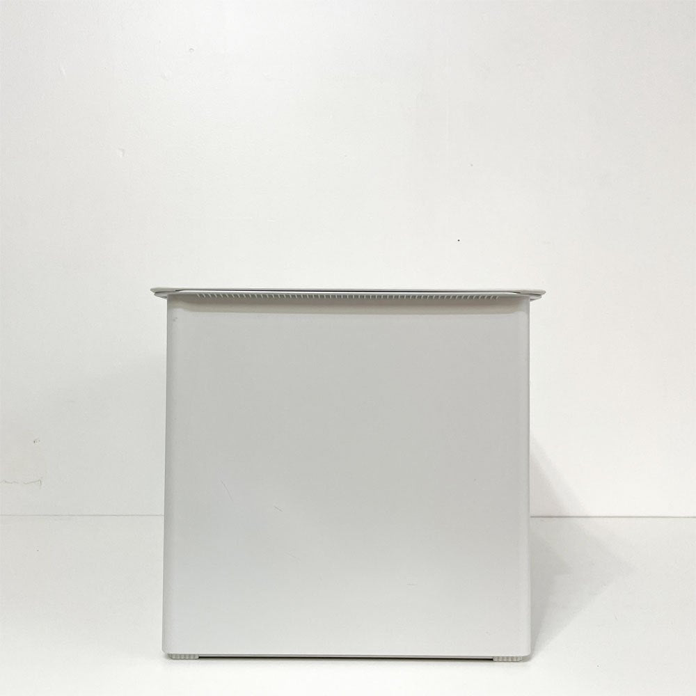 タッパーウェア Tupperware マルチオーガナイザー ワイド ドロップダウンドア グレー×ホワイト ●