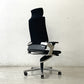 ウィルクハーン Wilkhahn オン ON.シリーズ オフィスチェア ハイバック ヘッドレスト付 XWH-17573HK3599 ファイバーフレックス アルミつや消し ●