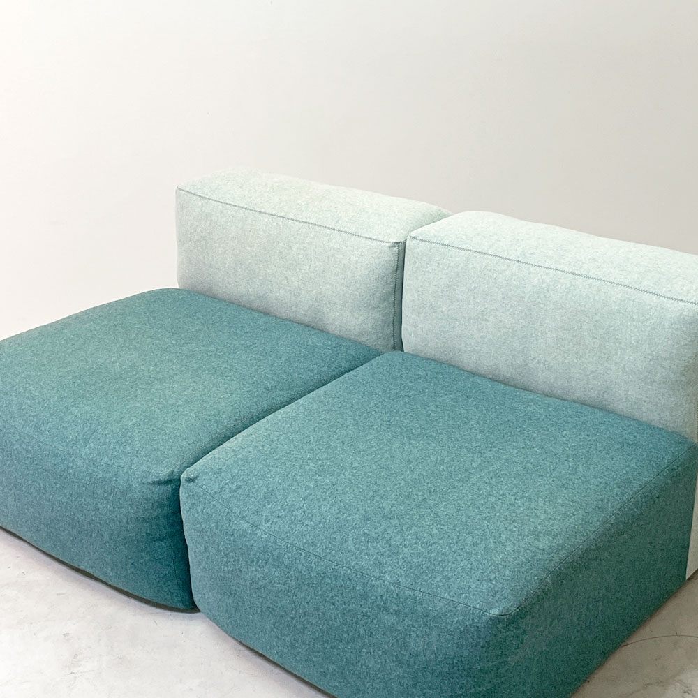 ヘイ HAY マグス MAGS SOFT モジュラーソファ S1063x2 2人掛けソファ アームレス ソファ ファブリック ダウン W157cm 北欧モダン ●