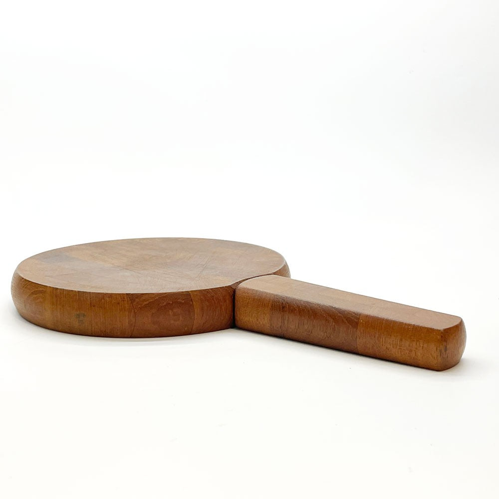 ダンスク DANSK カッティングボード＆ナイフ Lサイズ チーク材 無垢集成材 イェンス・クイストゴー Jens.H.Quistgaard JHQ 北欧デザイン ビンテージ ★