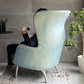 フリッツハンセン Fritz Hansen ロオチェア RO JH1 ラウンジチェア ファブリック Faded Denim Blue アルミベース ハイメ・アジョン 現行定価￥526,680以上 ♪