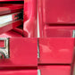 ダルトン DULTON 10 ドロワーズチェスト Drawers Chest with Castor キャビネット レッド 赤 キャスター付 廃盤 ★