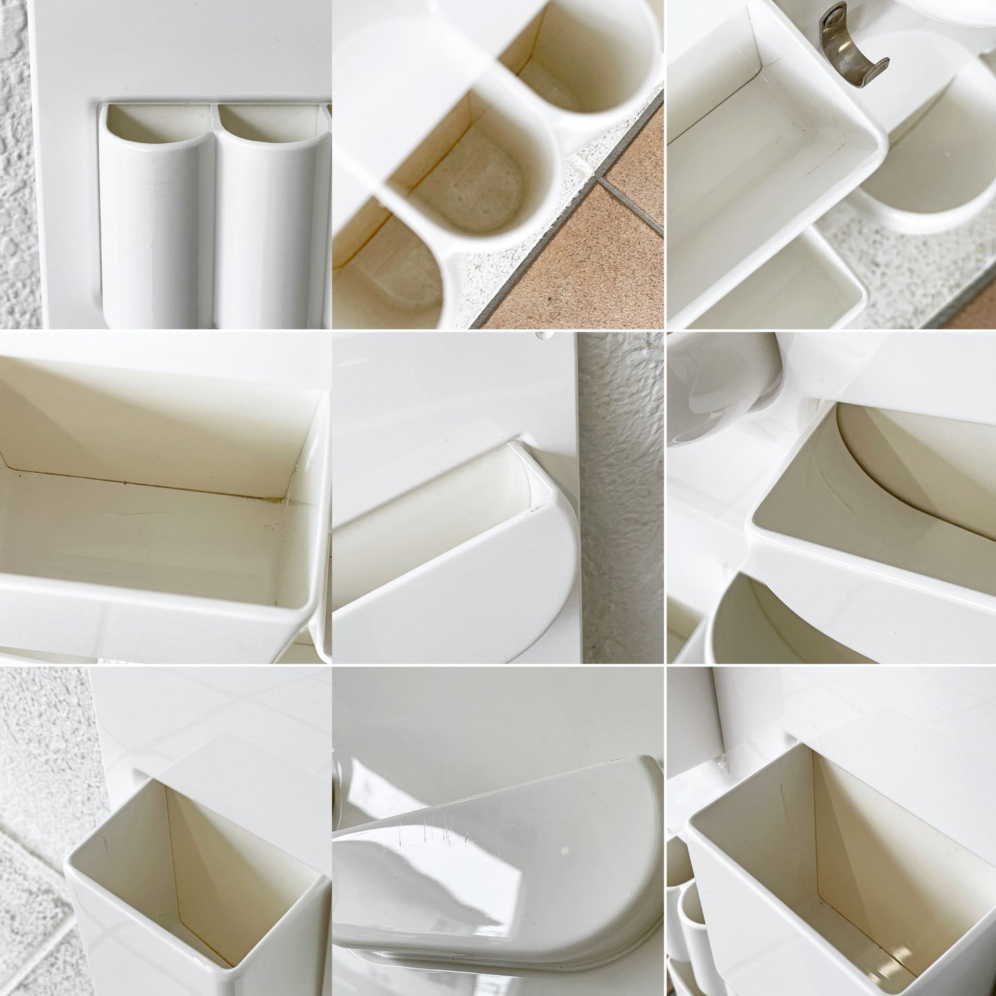 ヴィトラ Vitra ウーテンシロ2 Uten.Silo II ホワイト ウォールポケット 壁掛け収納 インゴ・マウラー & ドロシー・ベッカー ◇