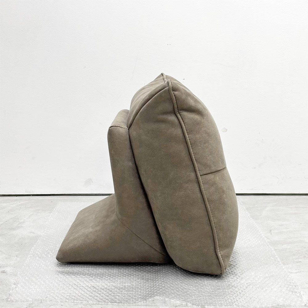 リラックスフォーム RELAX FORM アルフレード ALFREDO ソファ 背クッション 置き型クッション レザーテックス 関家具 ロータイプ H42cm 展示品 ●