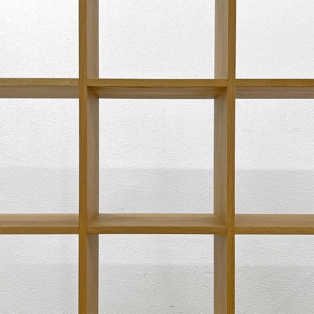 無印良品 MUJI スタッキングシェルフ 4列5段 オーク材 ナチュラル リビングボード オープンシェルフ 〓