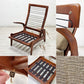 ギムソン＆スレーター Gimson & Slater ハイバックラウンジチェア チーク材 Rolf Rastad & Adolf Relling ワイヤースプリング イギリスビンテージ 北欧スタイル ●