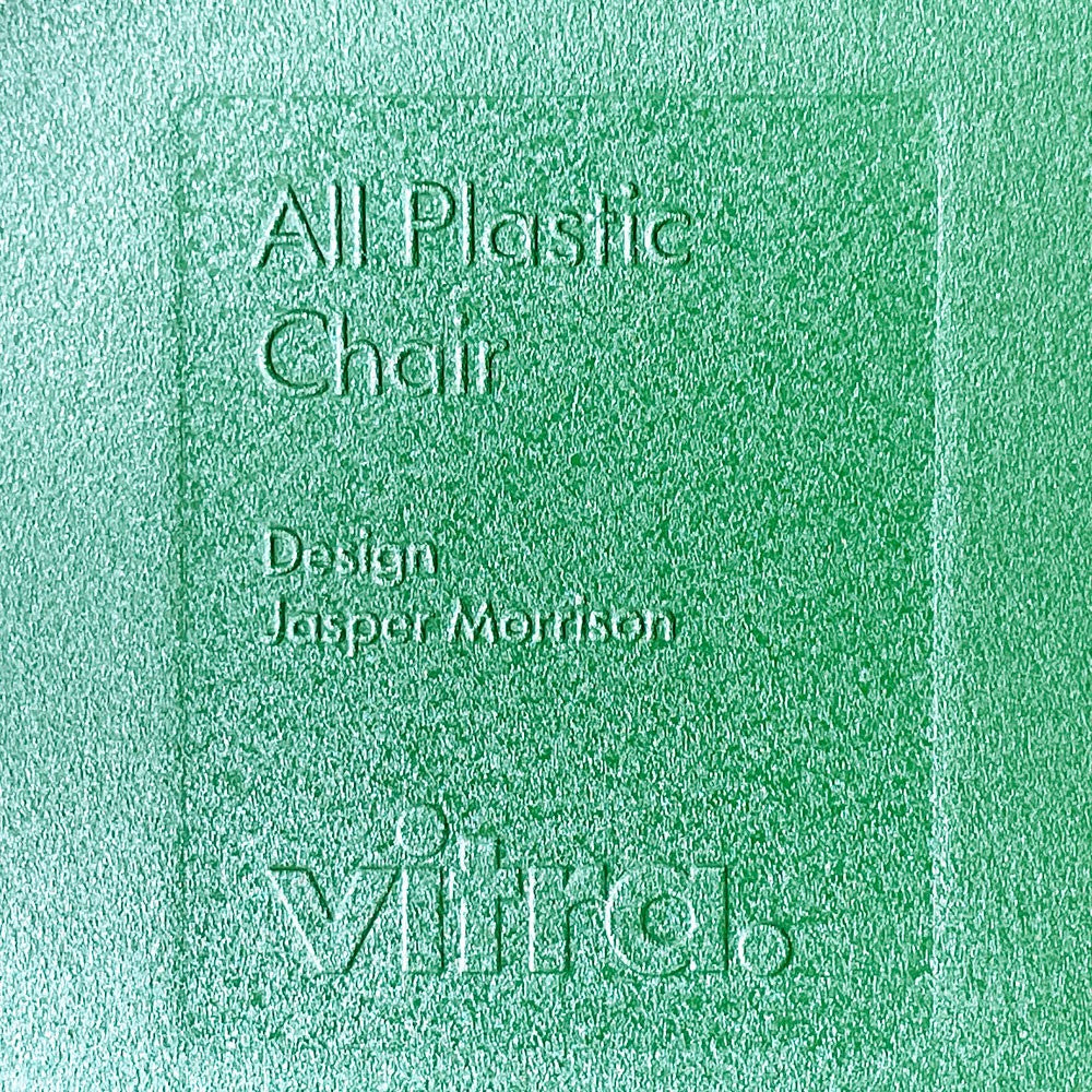 ヴィトラ vitra オールプラスチック チェア All Plastic Chair APC ダイニングチェア グリーン ジャスパー・モリソン ◇