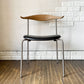 カールハンセン＆サン Carl Hansen & Son CH88P ダイニングチェア オーク材 本革 ブラックレザー ステンレスレッグ ハンス・J・ウェグナー 北欧家具 ◎