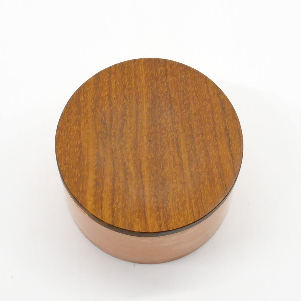 開化堂 Kaikado カッパー プレシャスボックス Copper precious box x-small w/wooden lid  銅製 木蓋 杉材 八木隆裕 京都 伝統工芸 定価38,500円 B ●