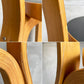 アルテック artek ビンテージ チェア66 CHAIR66 ダイニングチェア バーチ材 ブラックリノリウム アルヴァ・アアルト フィンランド 北欧家具 ♪