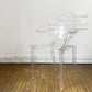 カルテル Kartell ルイゴースト LouisGhost アームチェア クリスタル スタッキング フィリップ・スタルク Philippe Starck イタリア ◎