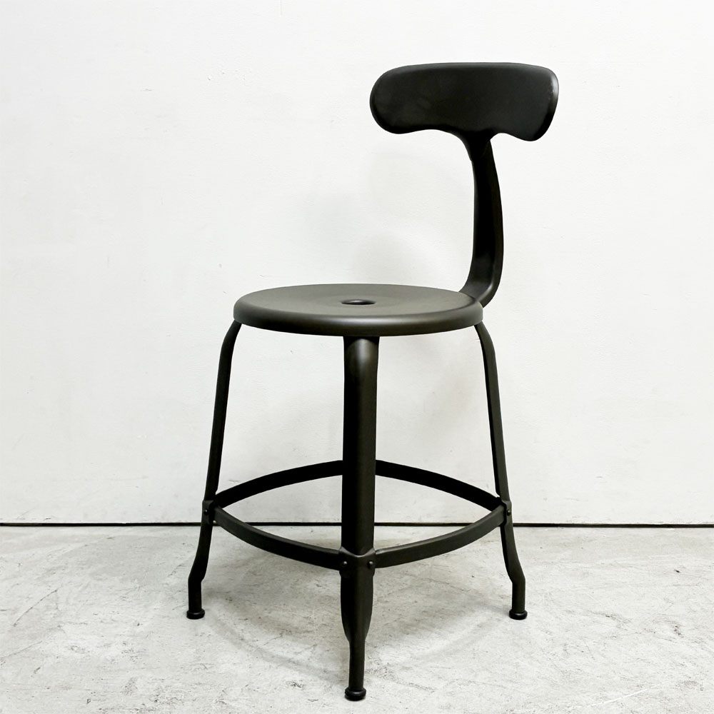 フェールトラヴァイユ FER TRAVAIL ニコルチェア NICOLLE Chair SH45 ダイニングチェア スチール マットクリア仕上げ 別注モデル インダストリアル フランス A ●