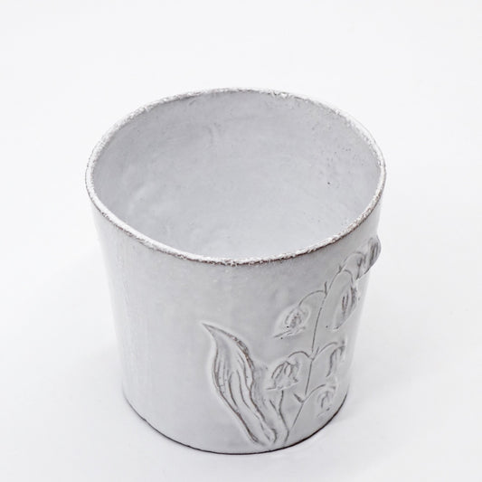 アスティエ・ド・ヴィラット Astier de Villatte フルール Fleurs カップ タンブラー 蝶 スズラン フランス ●