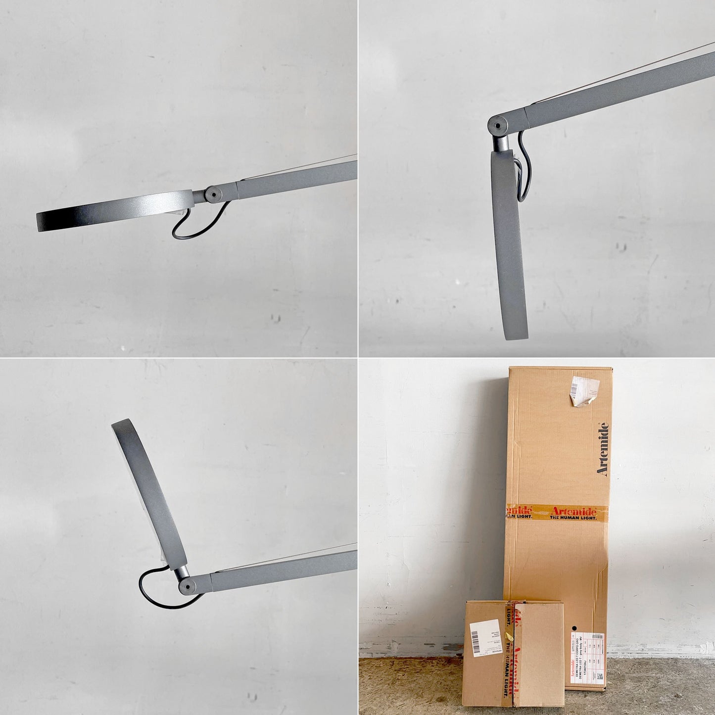 アルテミデ Artemide デメトラ DEMETRA LED テーブルライト デスクライト 無段階調光機能 深澤直人 展示品 箱付き 参考定価￥126,500- ■