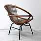 クラッシュゲート CRASH GATE ノットアンティークス Knot antiques ビゼットチェア BIZET CHAIR ラウンジチェア ラタン 藤 ナチュラルモダン カフェ ●