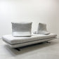 リーンロゼ ligne roset ロゼプラド ROSETPRADO 2pソファ 背クッション2個＋ボルスター1個 W200cm グレー ファブリック クリスチャン・ウェルネール フランス ●