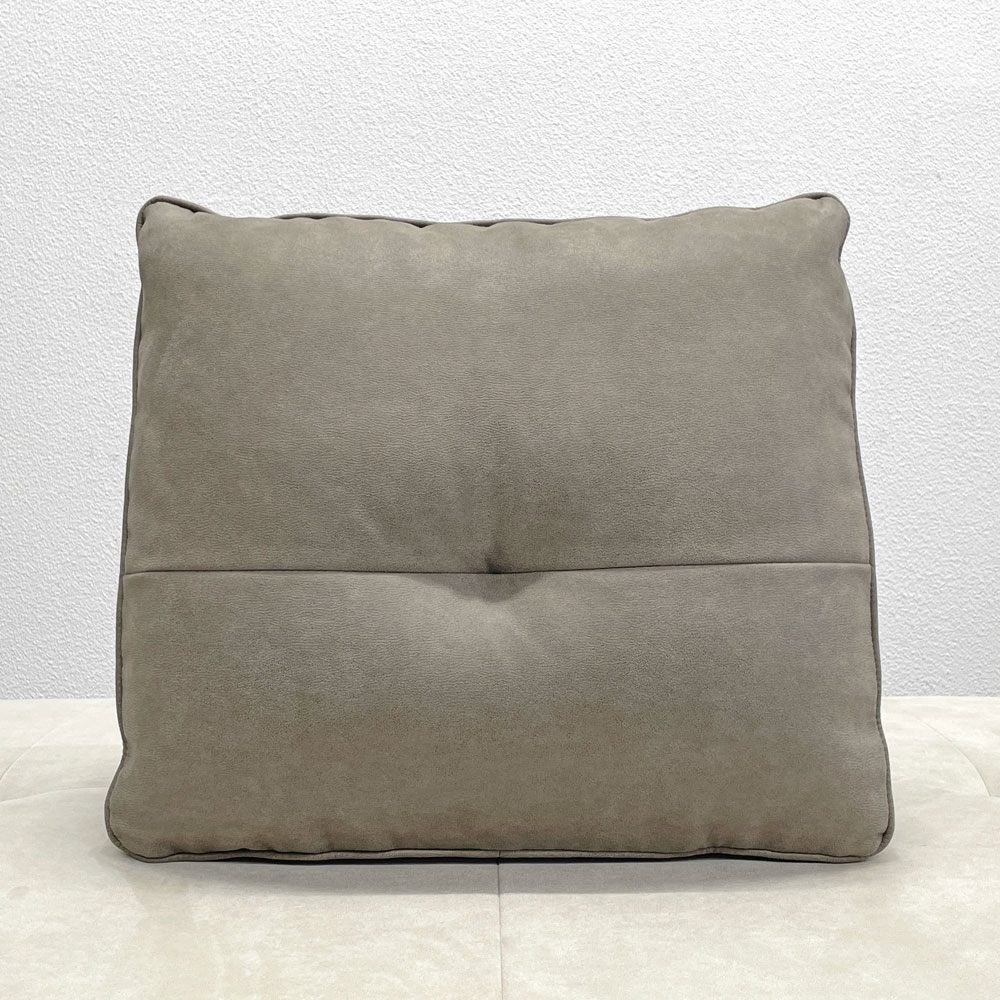 リラックスフォーム RELAX FORM アルフレード ALFREDO ソファ 背クッション ハイタイプ h52cm 置き型クッション レザーテックス H52cm 関家具 展示美品 B 〓