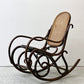 マルニ maruni ロッキングチェア Bentwood rocking chair  ラタン 曲木 ベントウッド オールドマルニ ブラウン ●