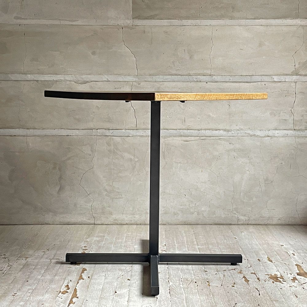 アクメファニチャー ACME Furniture グランビュー GRANDVIEW カフェテーブル オーク無垢材 スチール スクエア天板 W65cm ♪