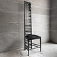 カッシーナ Cassina ヒルハウス 292 Hill House 1 ラダーバックチェア シルクベルベット ブラック チャールズ・レニー・マッキントッシュ 参考定価￥759,000- ♪