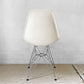 ハーマンミラー Herman Miller サイドシェルチェア ホワイトシェル ポリプロピレン製 エッフェルベース DSR C&R イームズ ミッドセンチュリー ★