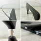 イサムノグチ Isamu Noguchi コーヒーテーブル Coffee Table ガラス天板厚13mm リプロダクト品 デザイナーズ家具 名作 ●