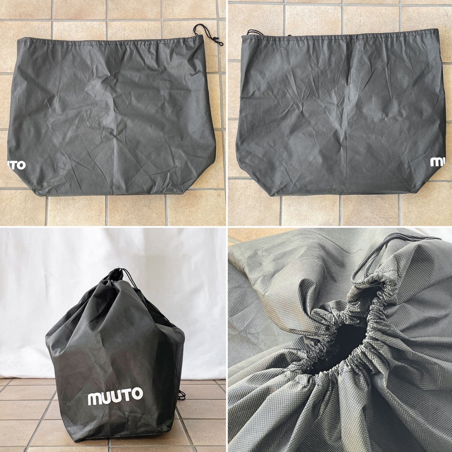 ムート MUUTO レストアバスケット RESTORE BASKET レギュラー バーントオレンジ フェルト地 ミカ トルバネン 専用袋付き デンマーク C ◇