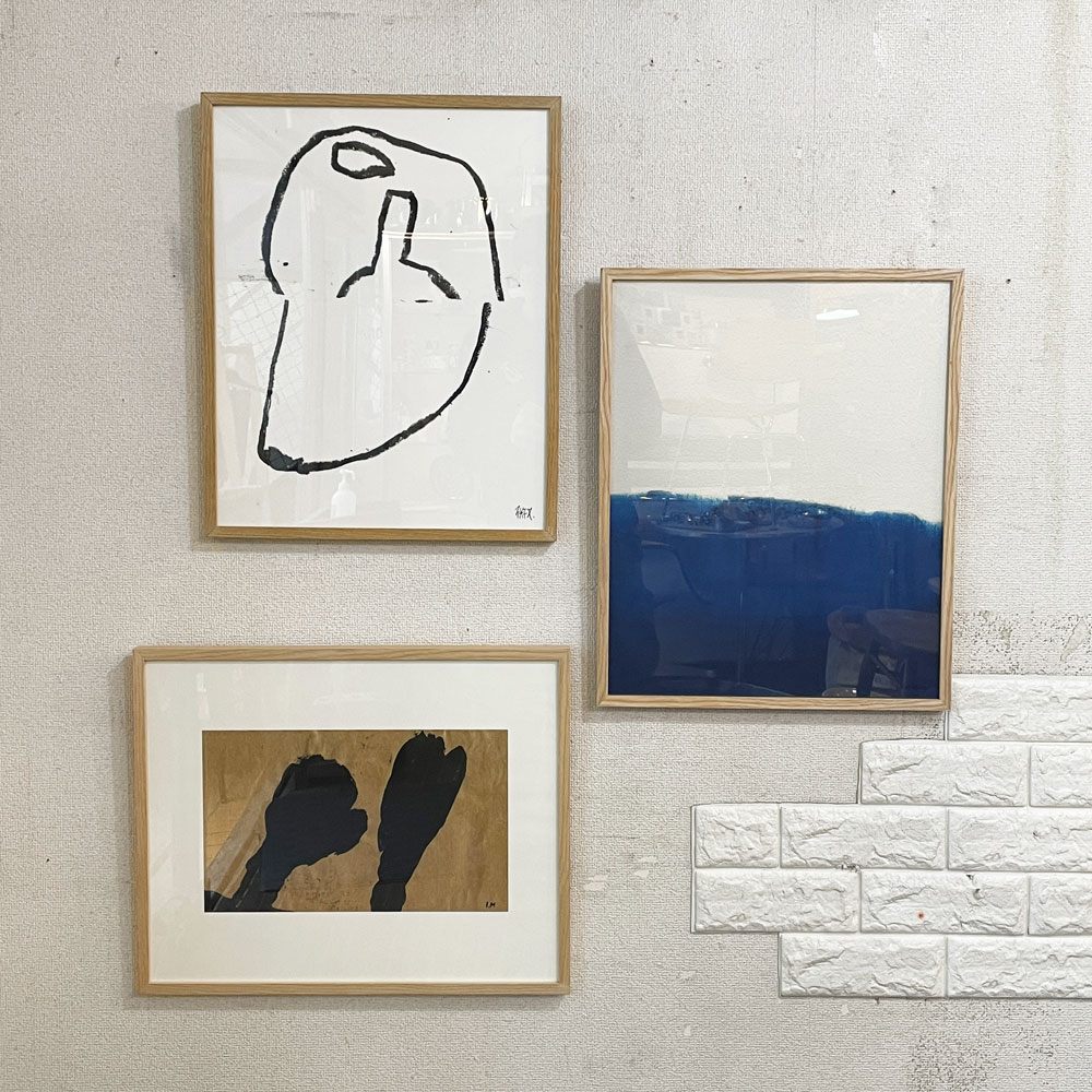 イデー IDEE  「STORM」 オフセット ポスター イシス・ マアケスタッド Fine Little Day 額装品 ◎